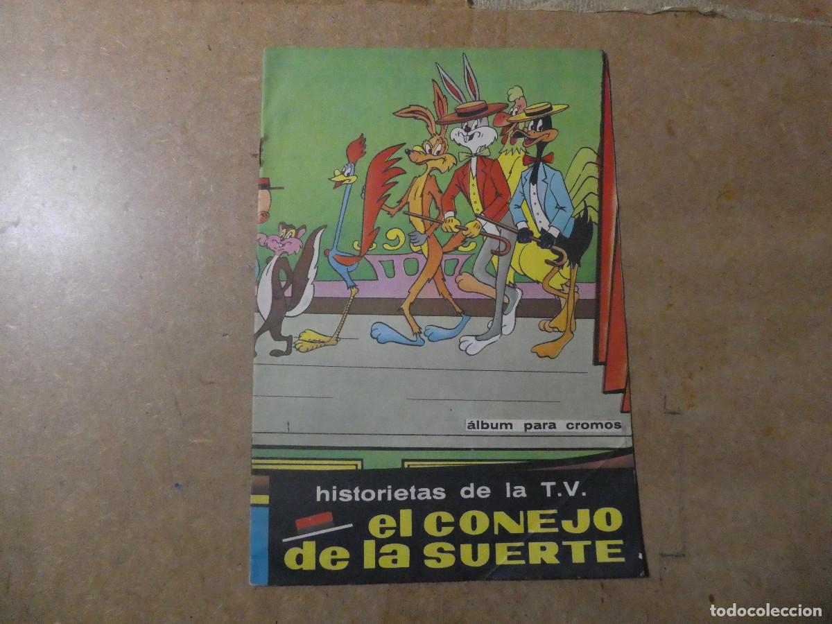 Collectionnisme Album: historietas de la TV, el conejo de la suerte, album de fher + 198 de 200 cromos sin repetir, nuevos