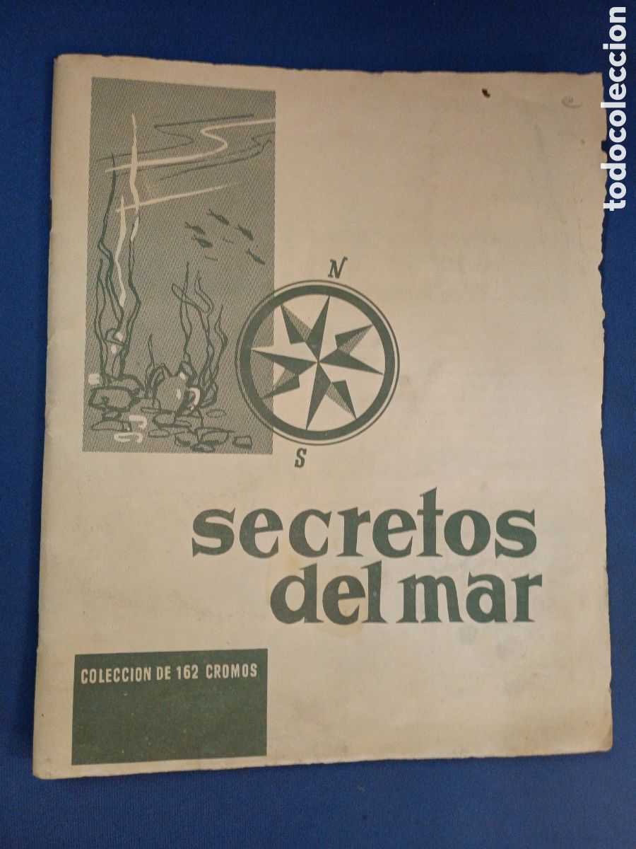 Collectionnisme Album: SECRETOS DEL MAR. COLECCI&Oacute;N DE 162 CROMOS. KITIN. CHOCOLATE NOGUEROLES. COMPLETO