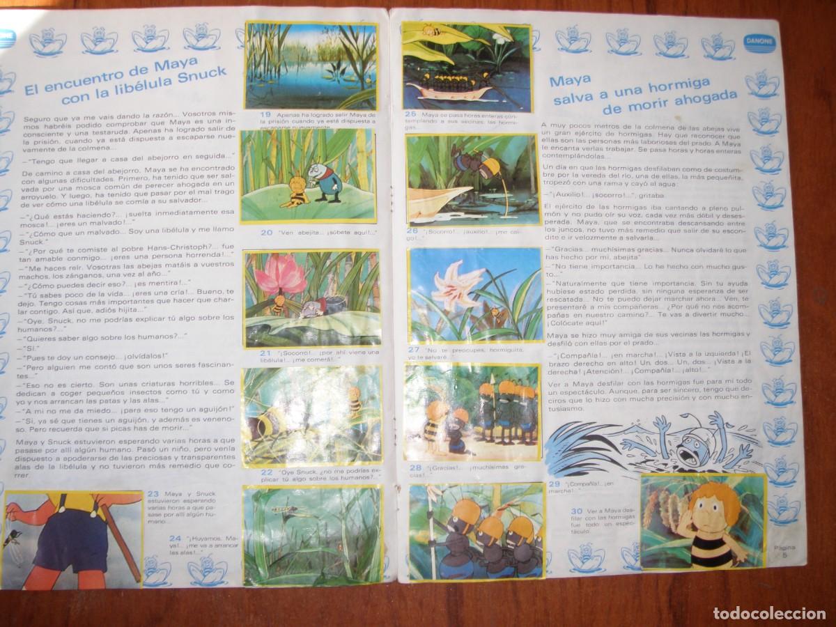 Coleccionismo &aacute;lbum: ALBUN ABEJA MAYA DANONE COMPLETO - Foto 7