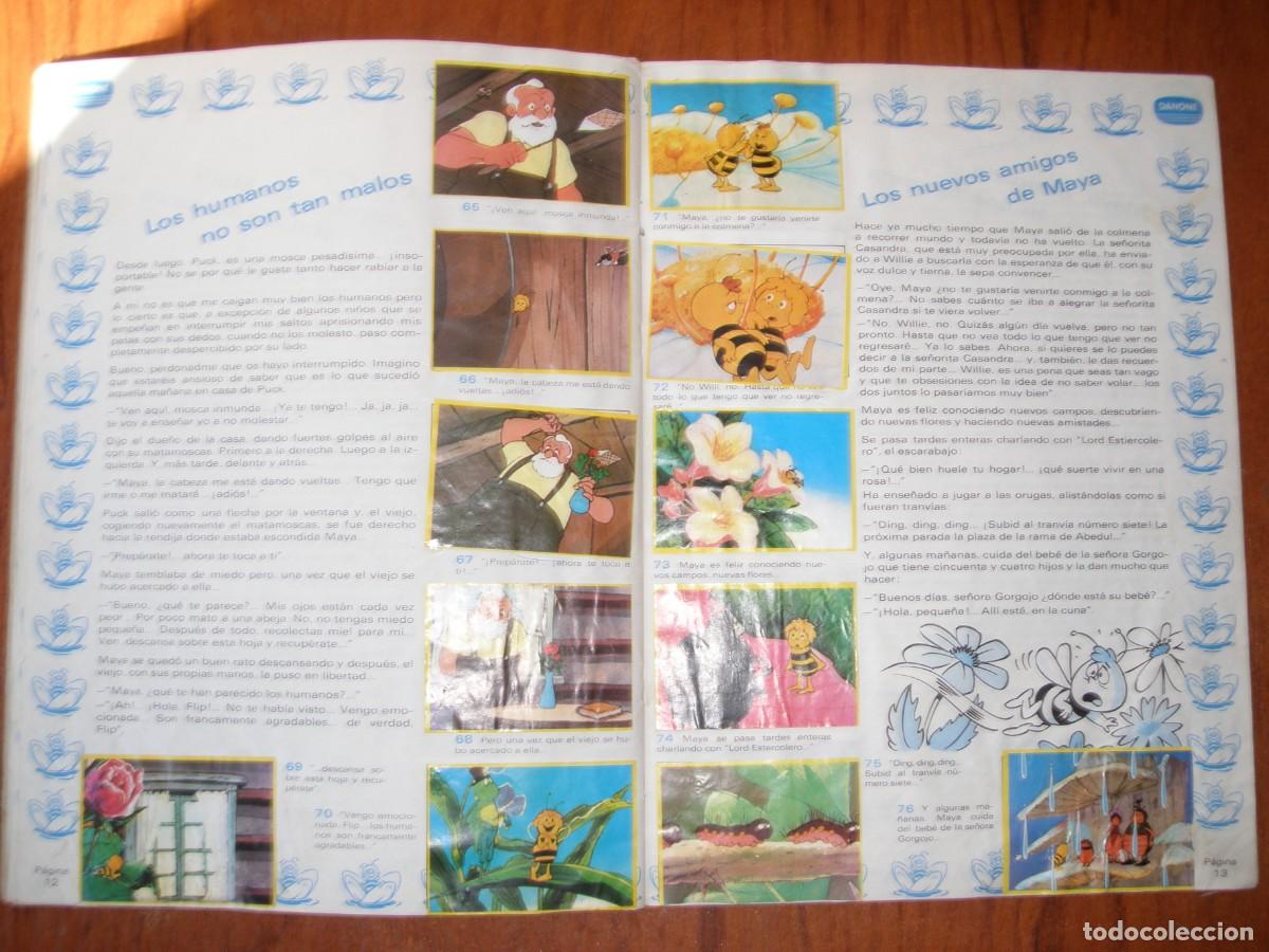 Coleccionismo &aacute;lbum: ALBUN ABEJA MAYA DANONE COMPLETO - Foto 9