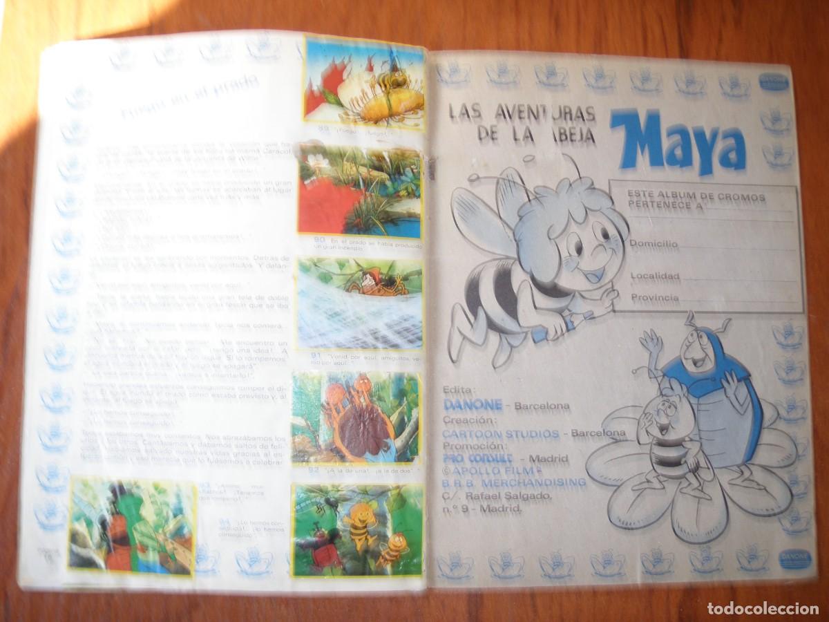 Coleccionismo &aacute;lbum: ALBUN ABEJA MAYA DANONE COMPLETO - Foto 11