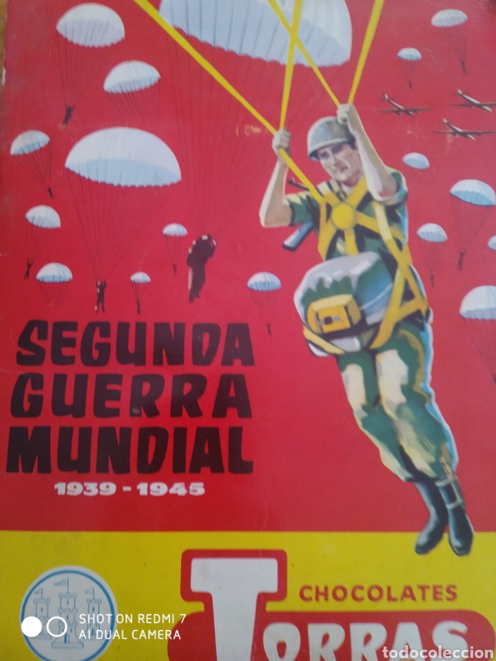 Collezionismo &Aacute;lbum: &Agrave;lbum de cromos II Guerra Mundial