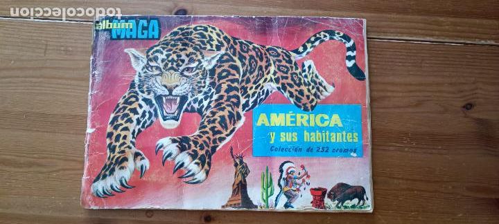 Collectionnisme Album: Album de cromos Am&eacute;rica y sus habitantes maga completo con 252 cromos
