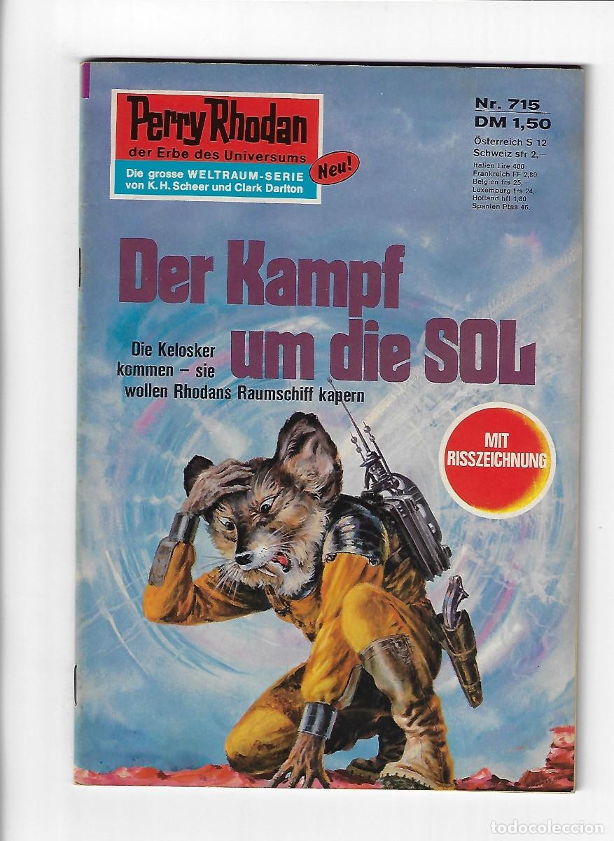 Collectionnisme Album: Perry Rhodan. Der Erbe des universums. 715. El heredero del universo. Ciencia ficci&oacute;n en alem&aacute;n.