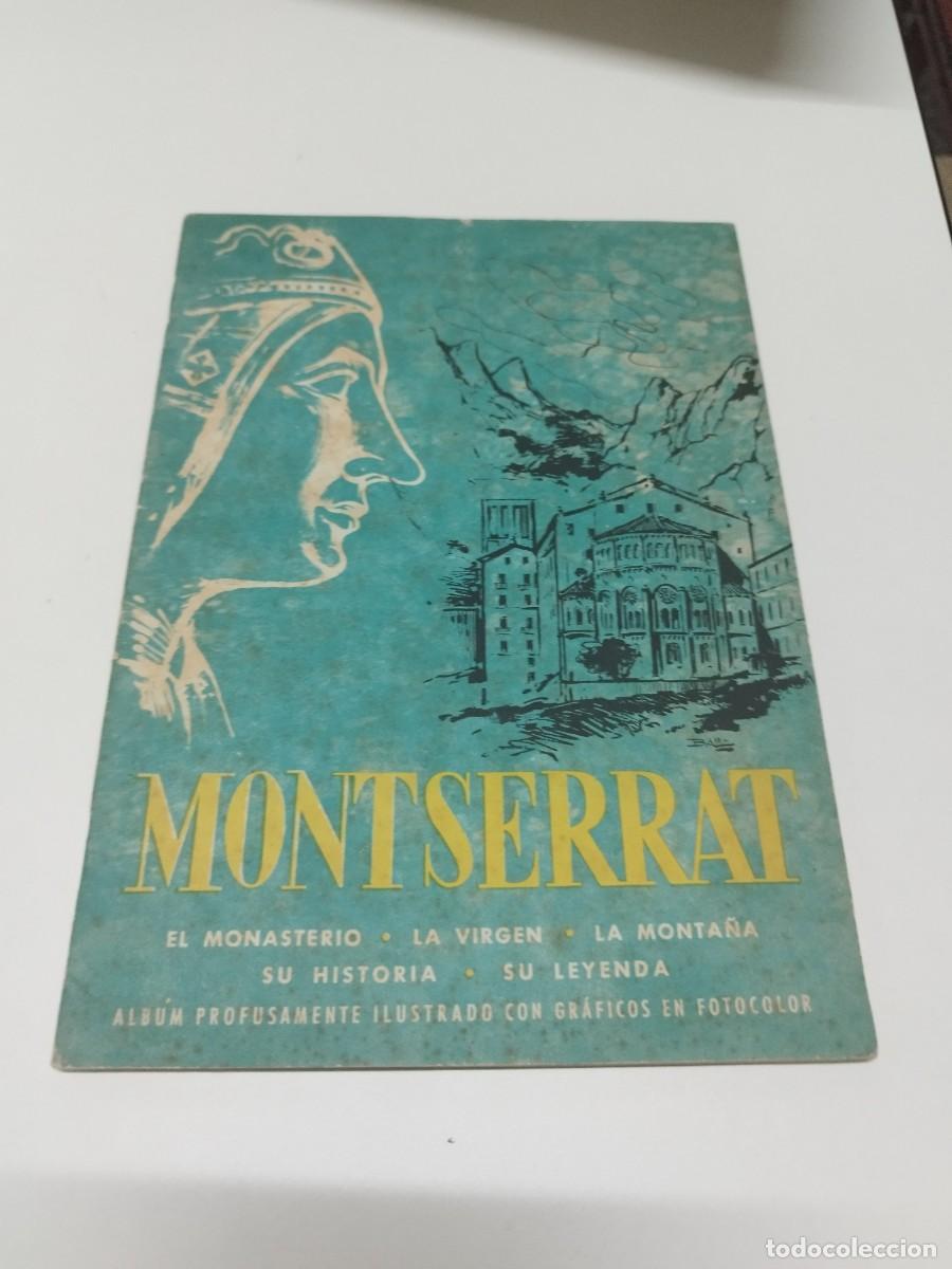 Collectionnisme Album: Chocolates Soler. Montserrat: el monasterio, la virgen, la monta&ntilde;a, su historia. Complet. Cromos.