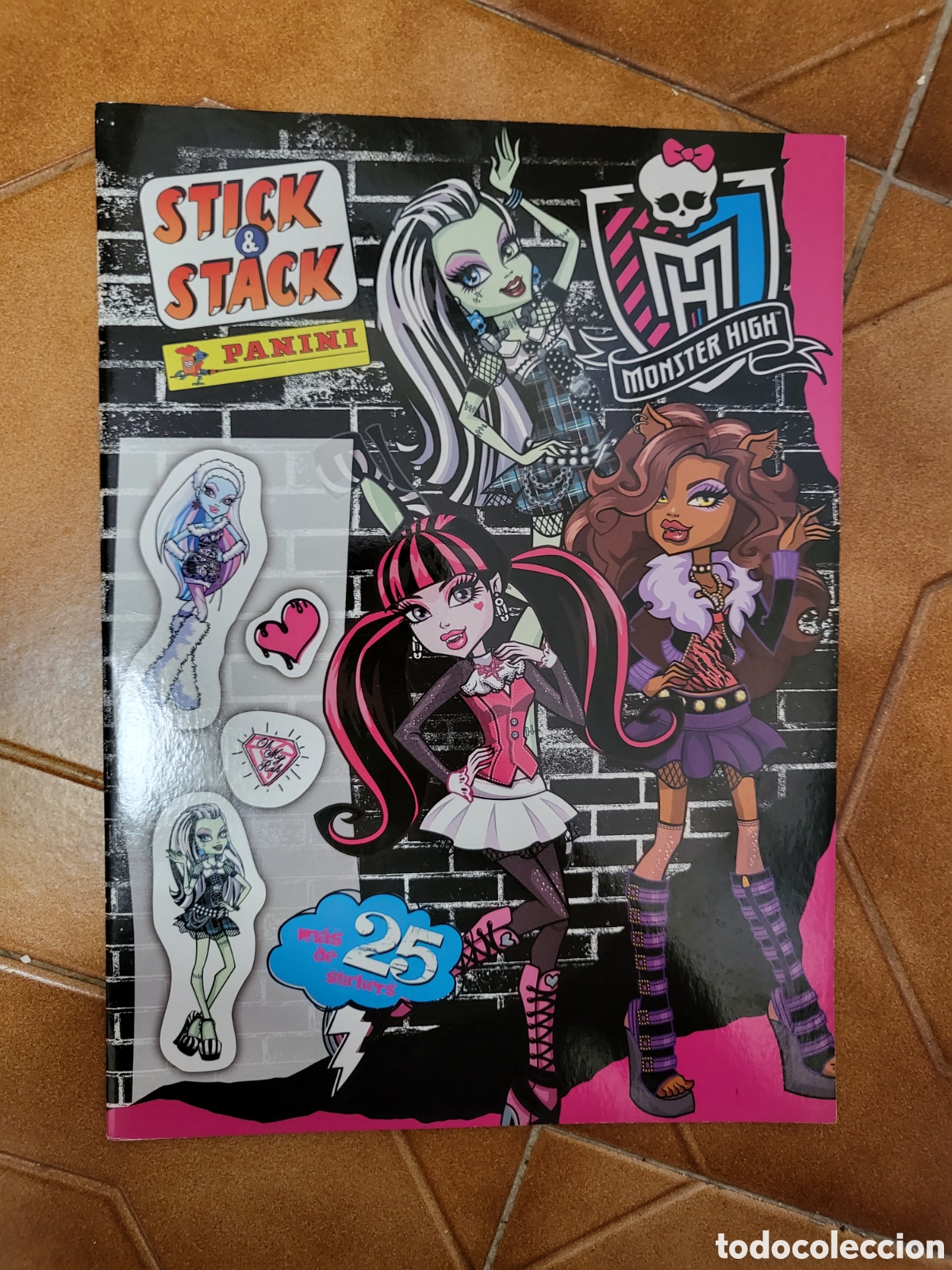 Coleccionismo &aacute;lbum: MONSTER HIGH STICK & STACK -. PANINI 2014. Nuevo sin estrenar - Foto 1