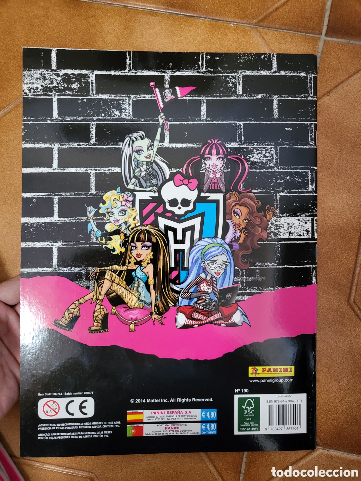 Coleccionismo &aacute;lbum: MONSTER HIGH STICK & STACK -. PANINI 2014. Nuevo sin estrenar - Foto 4