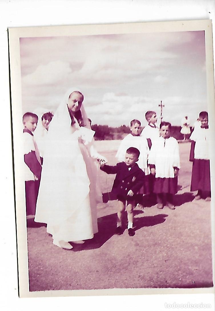 Collectionnisme Album: E200- LOTE DE 8 - FOTOGRAFIAS ANTIGUAS DE NI&Ntilde;A Y NI&Ntilde;O DE COMUNION - - 12,5 X 9 Cmts.