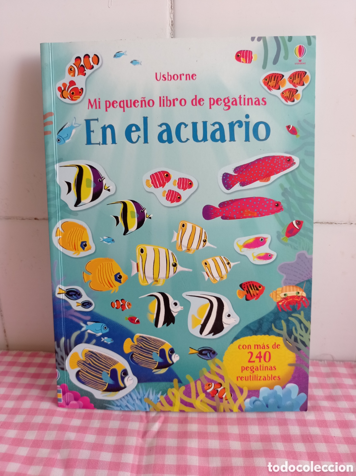Collectionnisme Album: MI PEQUE&Ntilde;O LIBRO DE PEGATINAS EN EL ACUARIO, COMPLETO, ESTADO EXCELENTE