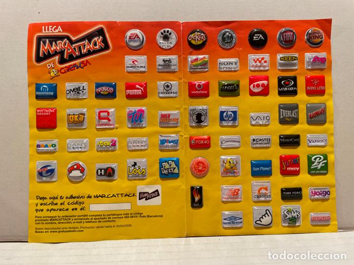 Collectionnisme Album: &Aacute;lbum COMPLETO MARCATTACK de GREFUSA