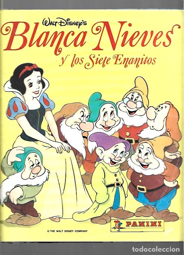 Coleccionismo &Aacute;lbum: Blanca Nieves y los siete enanitos, &aacute;lbum completo, Panini. Colecci&oacute;n A,T,
