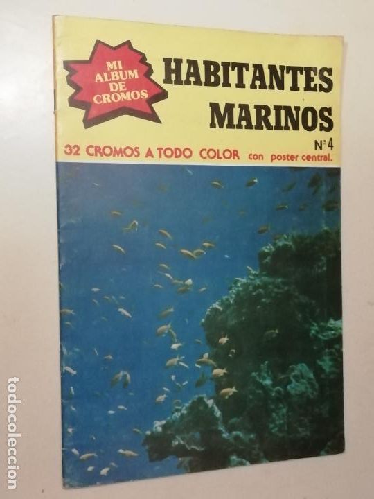 Album Habitantes Marinos Nº4