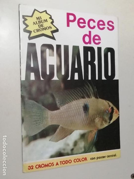 Collezionismo &Aacute;lbum: ALBUM PECES DE ACUARIO