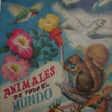 Coleccionismo Álbum: ALBUM COMPLETO: ANIMALES DE TODO EL MUNDO - EDITORIAL FHER