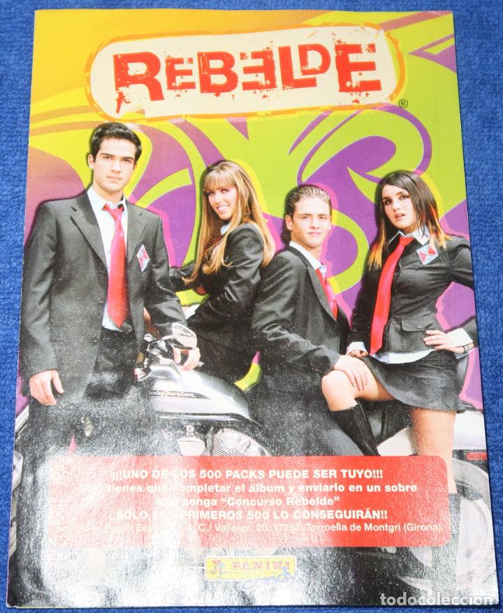 Coleccionismo &aacute;lbum: Rebelde - Chicles - Panini (2006) &iexcl;Completo! - Foto 1