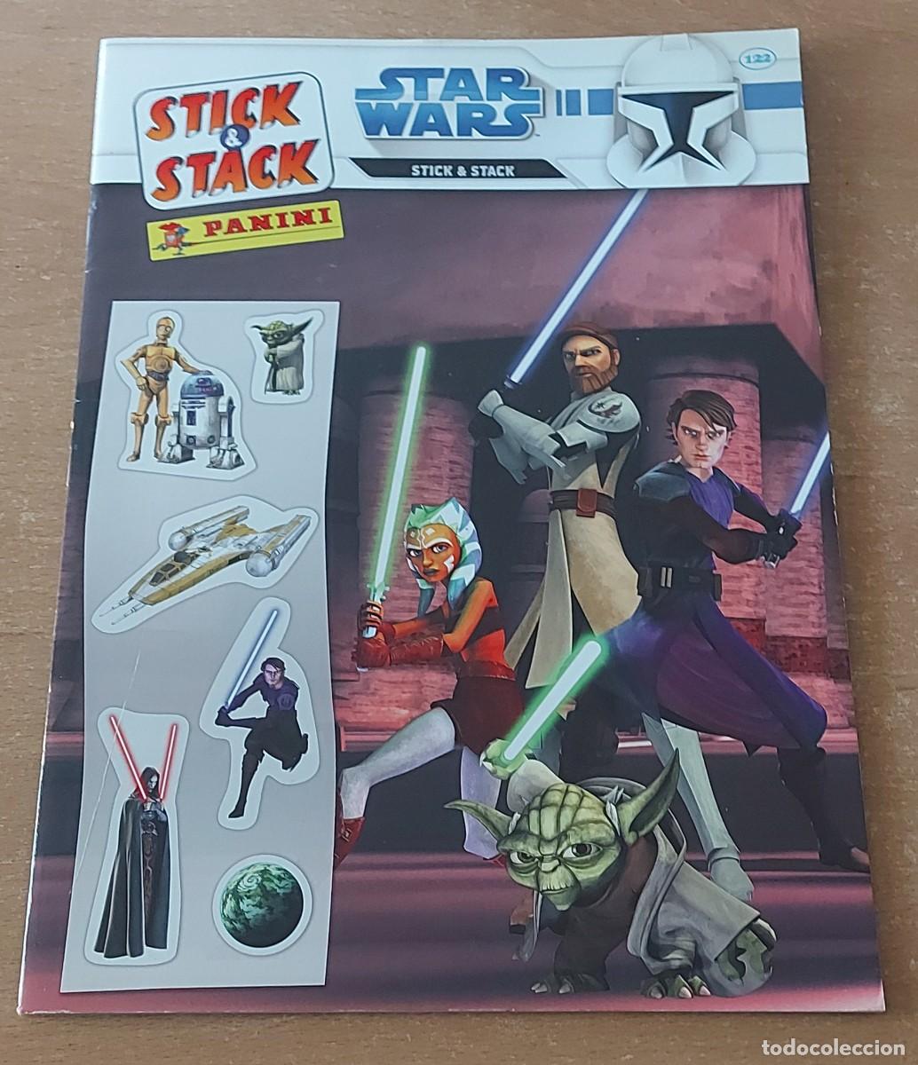Coleccionismo &aacute;lbum: ALBUM STICK STACK 122 STAR WARS PANINI NUEVO - Foto 1