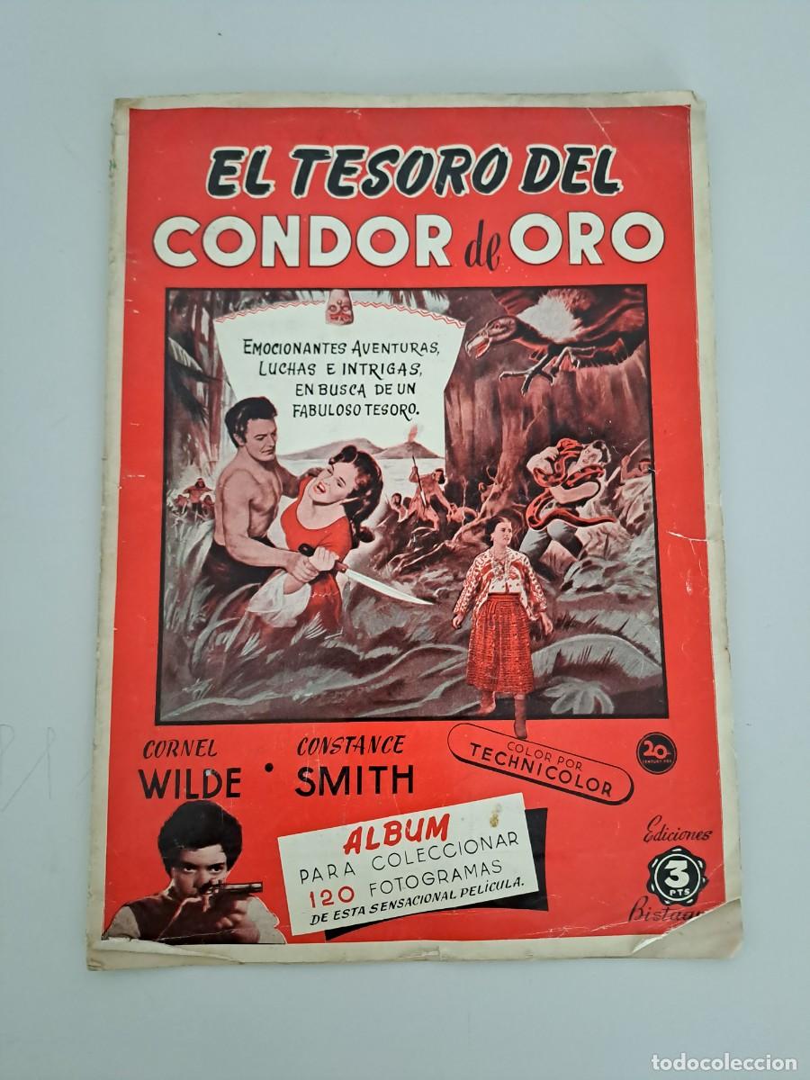 Colecionismo Caderneta: &Aacute;lbum completo, el tesoro del c&oacute;ndor de oro, ediciones Bistagne