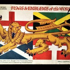 Coleccionismo Álbum: ÁLBUM DE CROMOS: FLAGS & EMBLEMS OF THE WORLD - AÑO 1973 - VER DESCRIPCIÓN Y FOTOS