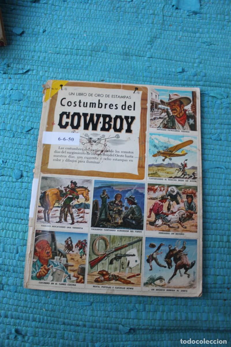 Collezionismo &Aacute;lbum: ALBUM COSTRUMBRES DEL COW-BOY ; COMPLETO ; EDITORIAL NOVARO