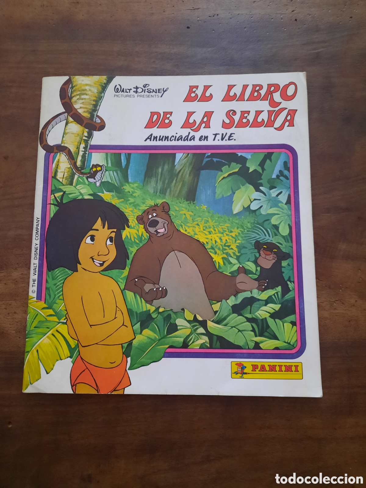 Coleccionismo &aacute;lbum: &Aacute;lbum de cromos El libro de la selva - Foto 1