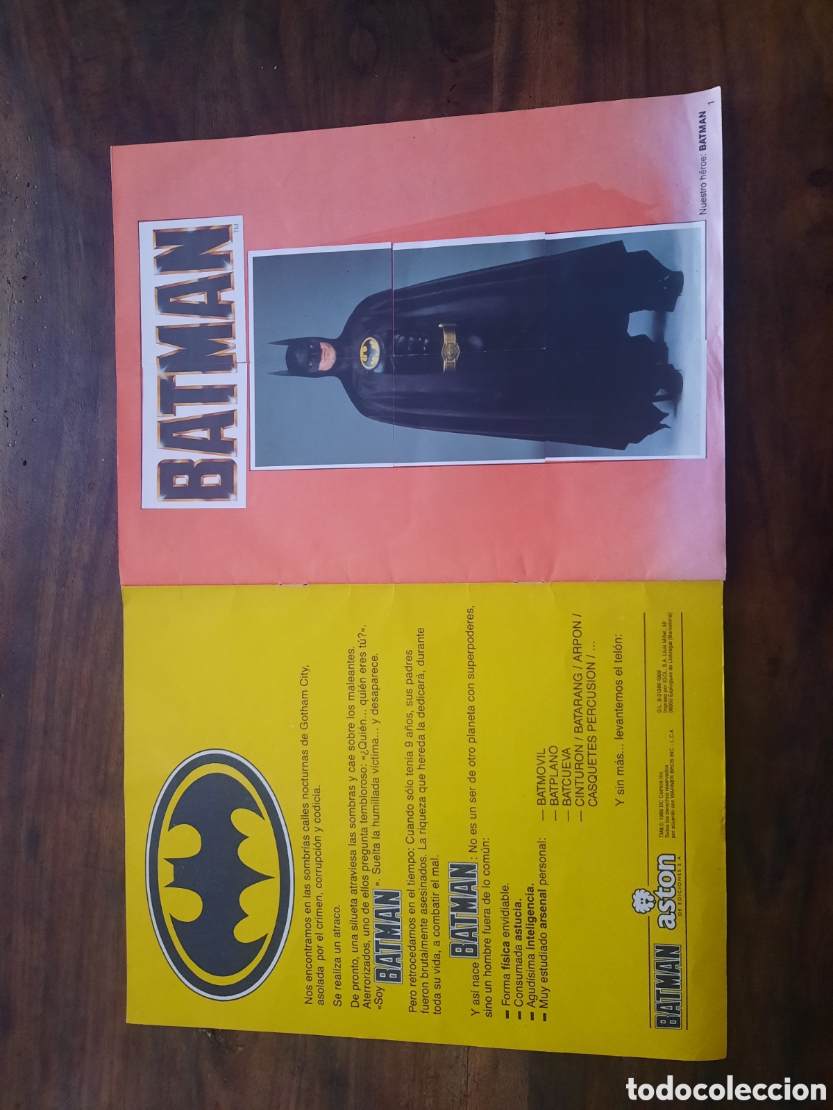Coleccionismo &aacute;lbum: &Aacute;lbum cromos Batman - Foto 2