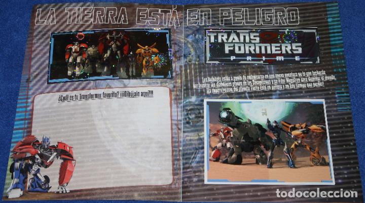 Coleccionismo &aacute;lbum: Transformers Prime - Panini &iexcl;Completo e impecable! - Foto 2
