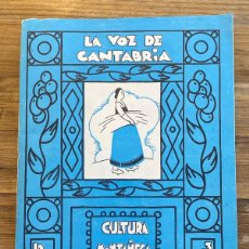 Coleccionismo Álbum: CULTURA MONTAÑESA. ALBUM COMPLETO. 1932-1933. LA VOZ DE CANTABRIA SANTANDER. EDITORIAL MONTAÑESA, E