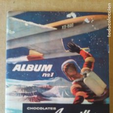 Coleccionismo Álbum: ALBUM DE CROMOS , ALBUM Nº 1 CHOCOLATES AMATLLER - COMPLETO 190 CROMOS 195?
