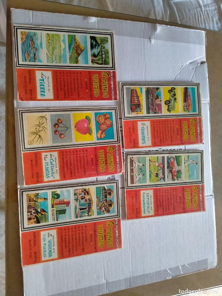 Collectionnisme Album: albums de cromos de el mundo que vivimos completos
