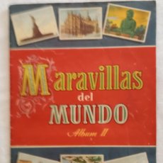 Coleccionismo Álbum: MARAVILLAS DEL MUNDO ALBUM II - COLECCIÓN CULTURA SERIE III - 1ª ED. BRUGUERA 1956