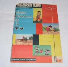 Coleccionismo Álbum: HUCKLEBERRY HOUND Y OTROS PERSONAJES - EDITORIAL FHER S.A. / AÑO 1962 - COMPLETO - ¡MIRA FOTOS!