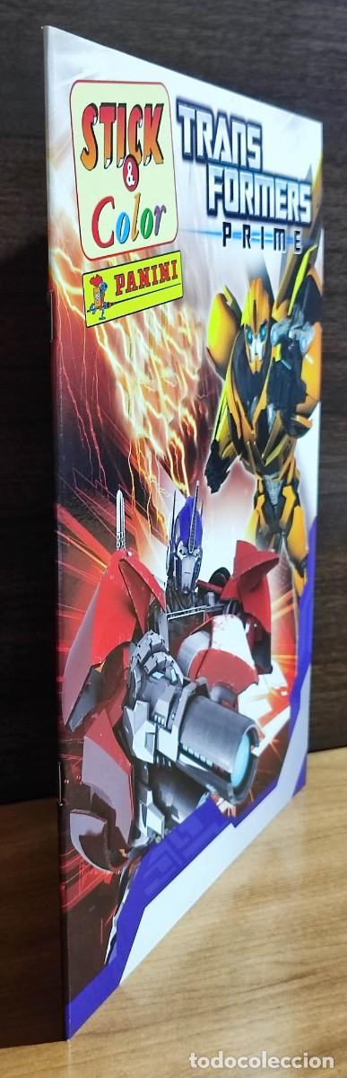 Coleccionismo &aacute;lbum: STICK & COLOR TRANSFORMERS PRIME - EDITORIAL PANINI 2011. - Foto 3