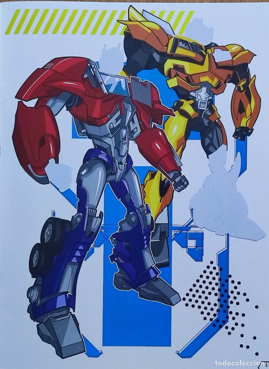 Coleccionismo &aacute;lbum: STICK & COLOR TRANSFORMERS PRIME - EDITORIAL PANINI 2011. - Foto 4