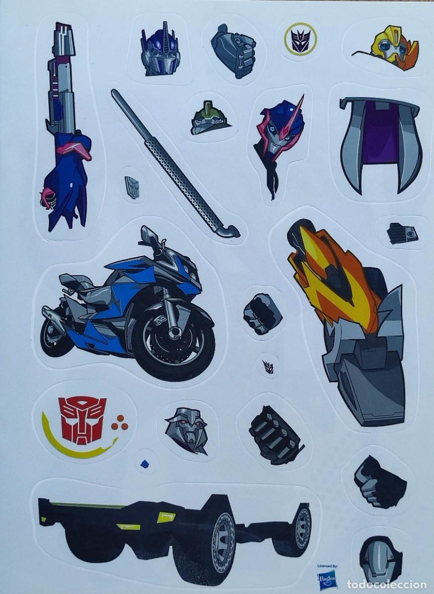 Coleccionismo &aacute;lbum: STICK & COLOR TRANSFORMERS PRIME - EDITORIAL PANINI 2011. - Foto 5
