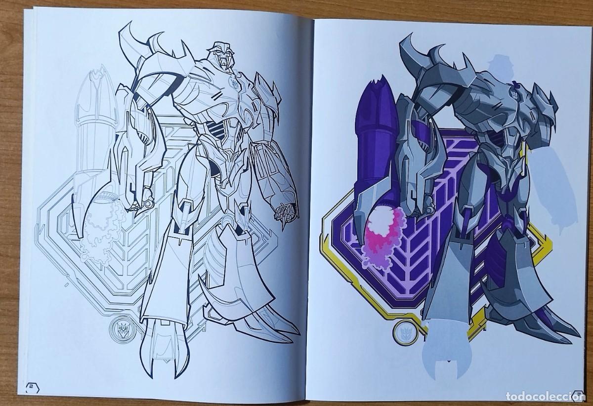 Coleccionismo &aacute;lbum: STICK & COLOR TRANSFORMERS PRIME - EDITORIAL PANINI 2011. - Foto 6