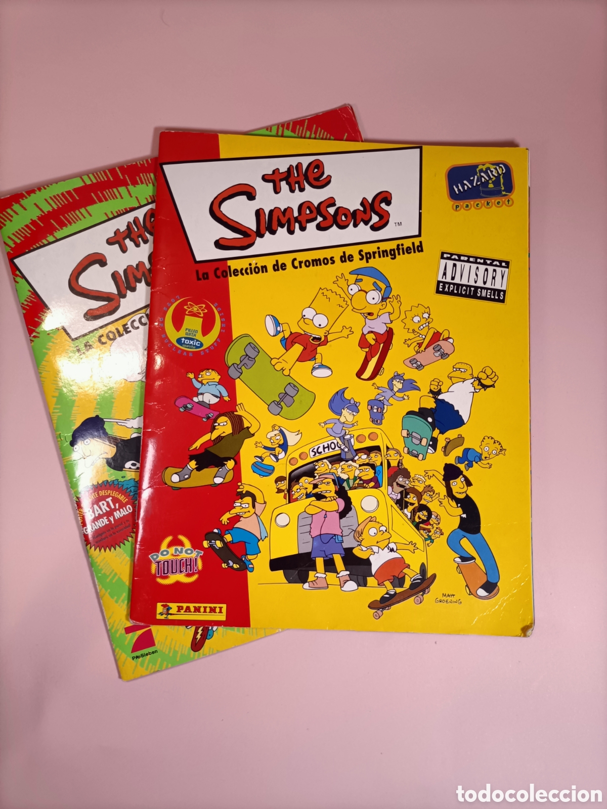 Album cromos - Sticker albumr : THE SIMPSONS, LA COLECCIÓN DE
