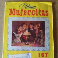 Coleccionismo Álbum: ALBUM DE CROMOS MUJERCITAS, COMPLETO CON 167 FOTOGRAFIAS -CLIPER