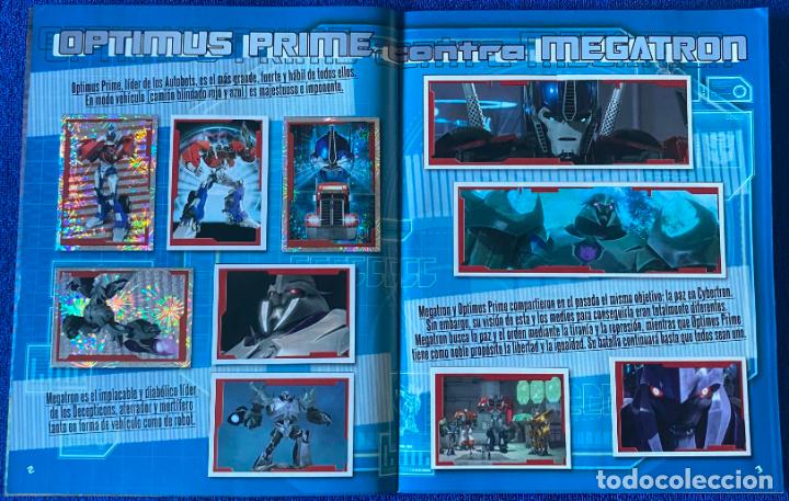 Coleccionismo &aacute;lbum: Transformers Prime - Panini (2012) &iexcl;Completo e impecable! - Foto 3