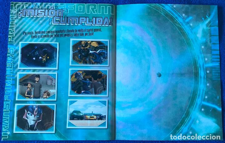 Coleccionismo &aacute;lbum: Transformers Prime - Panini (2012) &iexcl;Completo e impecable! - Foto 6
