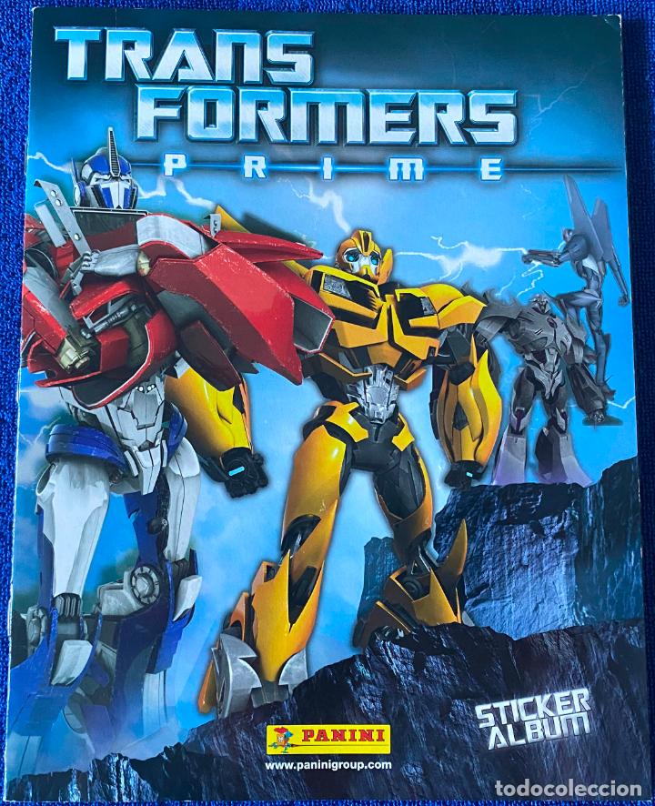 Coleccionismo &aacute;lbum: Transformers Prime - Panini (2012) &iexcl;Completo e impecable! - Foto 1