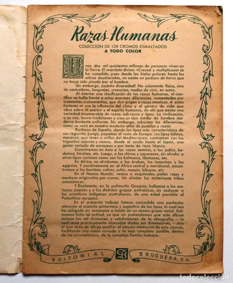 Coleccionismo &aacute;lbum: Razas Humanas - Foto 2