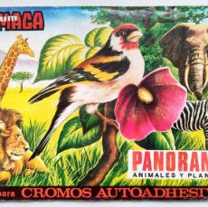Coleccionismo Álbum: ÁLBUM MAGA COMPLETO – PANORAMA ANIMALES Y PLANTAS – AÑO 1976 - 270 CROMOS.