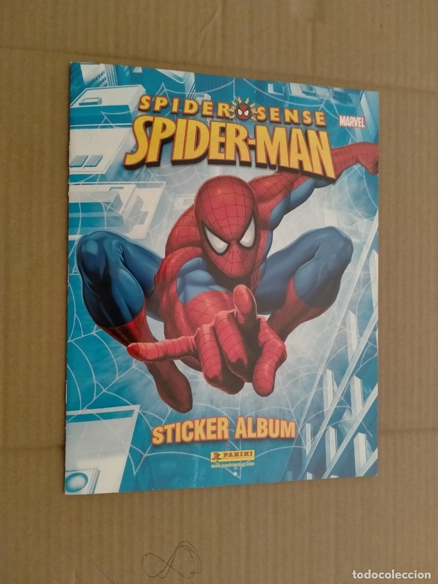 Colecionismo Caderneta: album de cromos de spiderman spider sense 2009 impecable completo