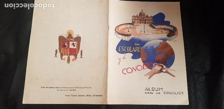 Colecionismo Caderneta: ALBUM SOBRE LOS CONCILIOS COMPLETO