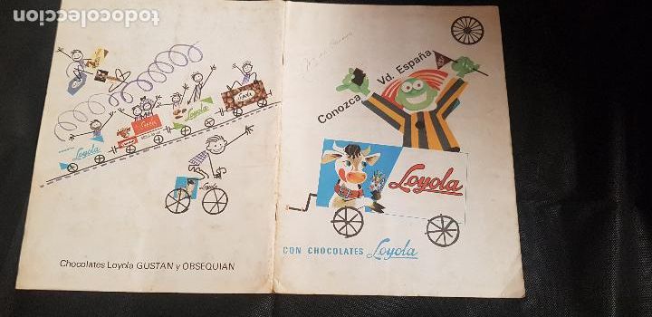 Collectionnisme Album: CONOZCA UD.ESPA&Ntilde;A CHOCOLATES LOYOLA COMPLETO