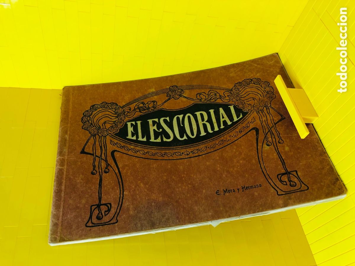 Colecionismo Caderneta: EL ESCORIAL MORA Y HERMANO &Aacute;LBUM CON 17 LITOGRAFIAS.