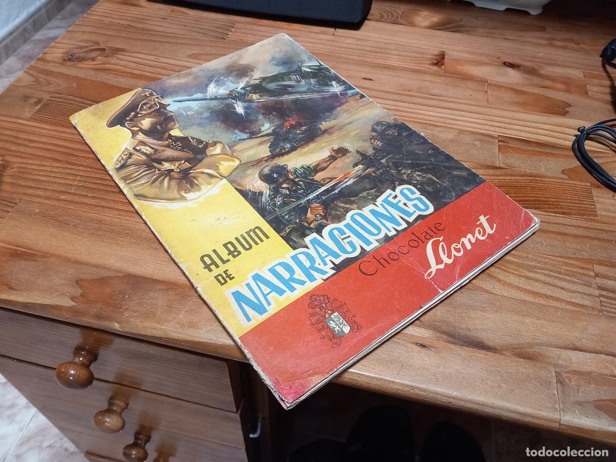 Colecionismo Caderneta: &Aacute;lbum de Narraciones del Chocolate LLORET ,Villajoyosa . A&ntilde;o 1960. 200 cromos.