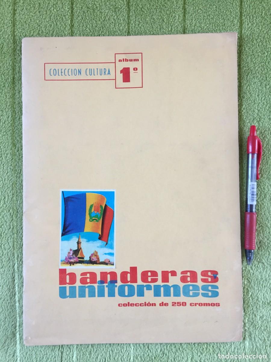Colecionismo Caderneta: ALBUM, BANDERAS Y UNIFORMES, COLECCION CULTURA COMPLETO - ALBUM 1 - COMPLETO 250 CROMOS