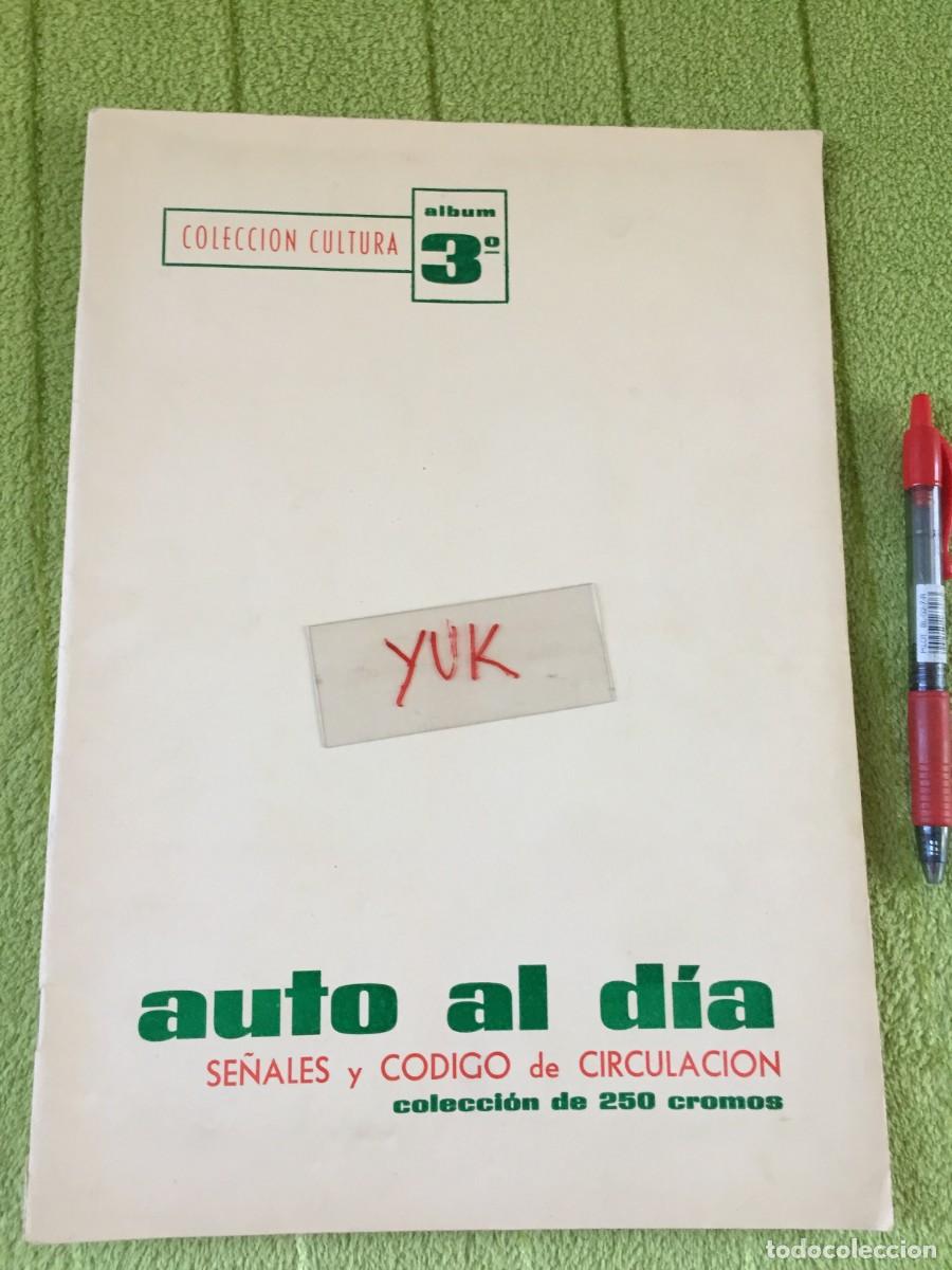 Colecionismo Caderneta: Album n&ordm; 3 Colecci&oacute;n Cultura - Auto al d&iacute;a - Coches y se&ntilde;ales - Completo 250 cromos