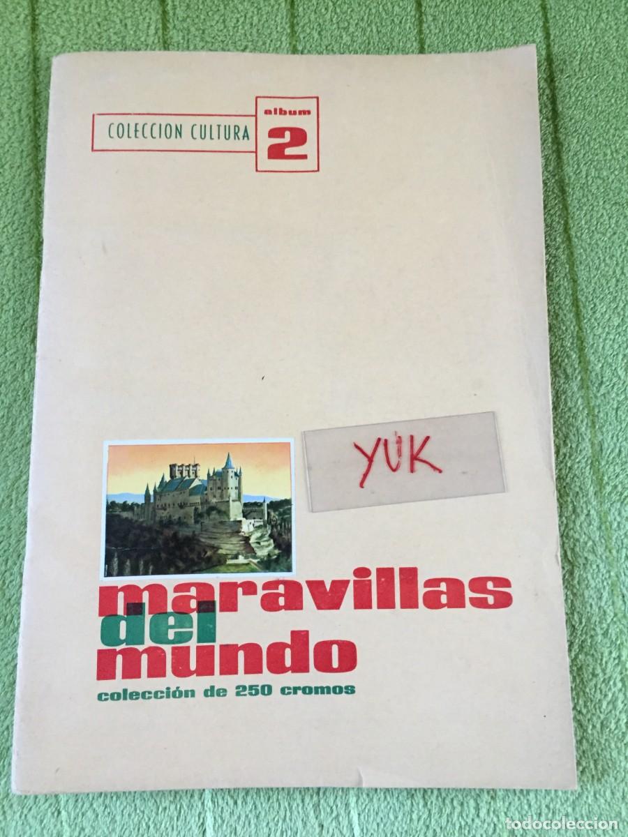 Colecionismo Caderneta: &Aacute;lbum n&ordm; 2 - Colecci&oacute;n cultura maravillas del mundo, bruguera, completo 250 cromos a&ntilde;os 60